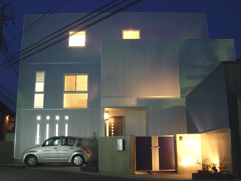 テクノストラクチャーで建築された家