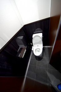 リフォーム後の大便器は、洋式のものになった。