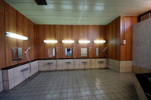 リフォーム後の洗い場。