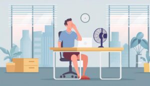 会社が暑いのはなぜ？暑い会社は辞めたくなる人続出！？